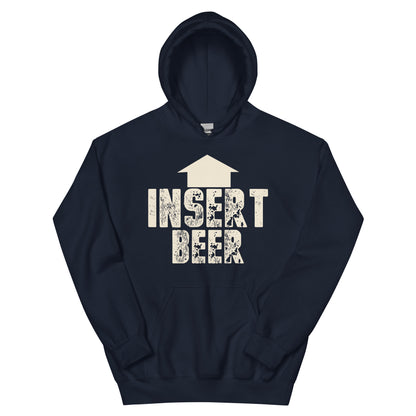 Insert Beer Unisex Hoodie