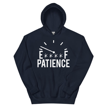 Out of Patience Gauge Unisex Hoodie