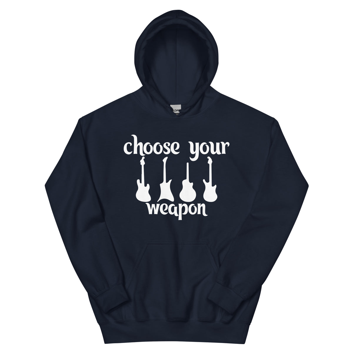 Choose Your Weapon Guitar Unisex Hoodie