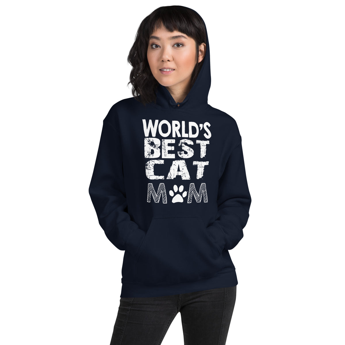 World's Best Cat Mom Unisex Hoodie