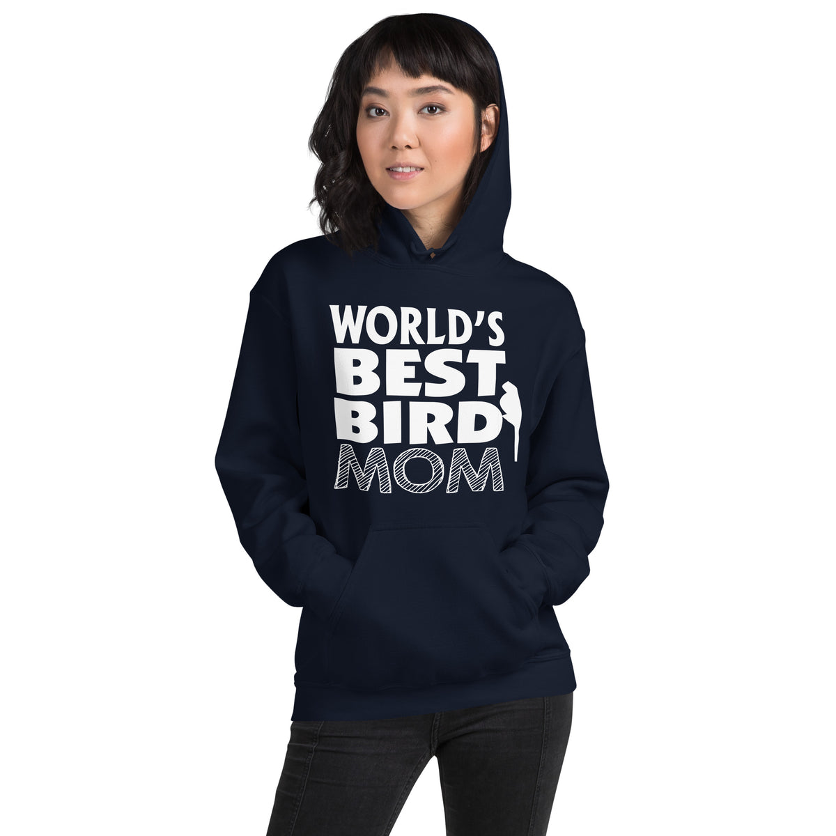 World's Best Bird Mom Unisex Hoodie