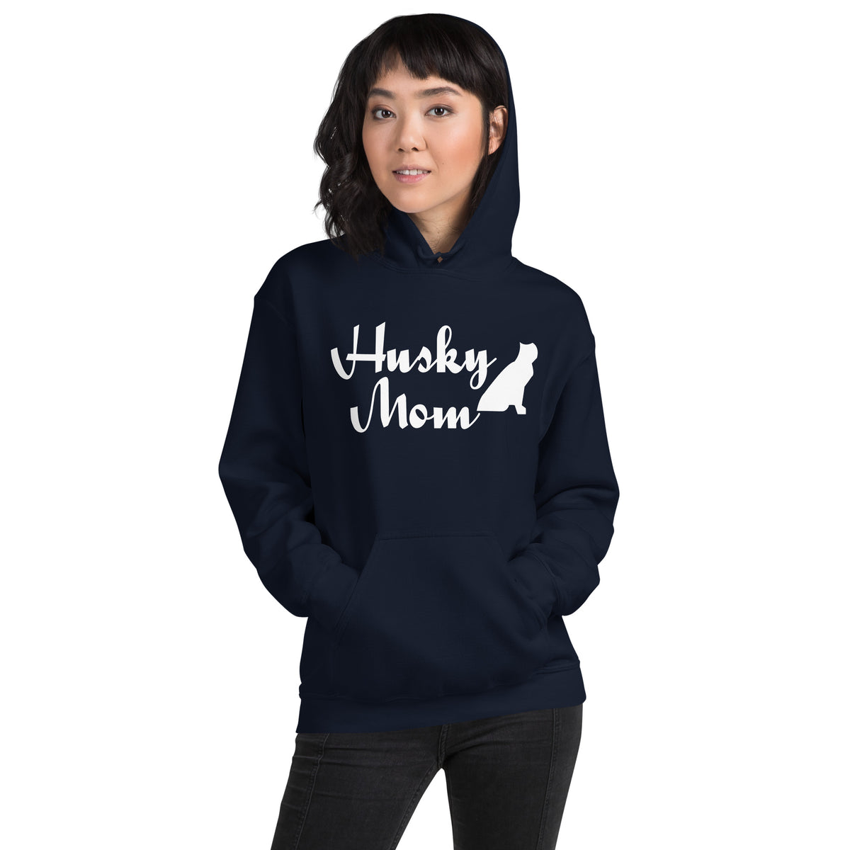 Husky Mom Unisex Hoodie