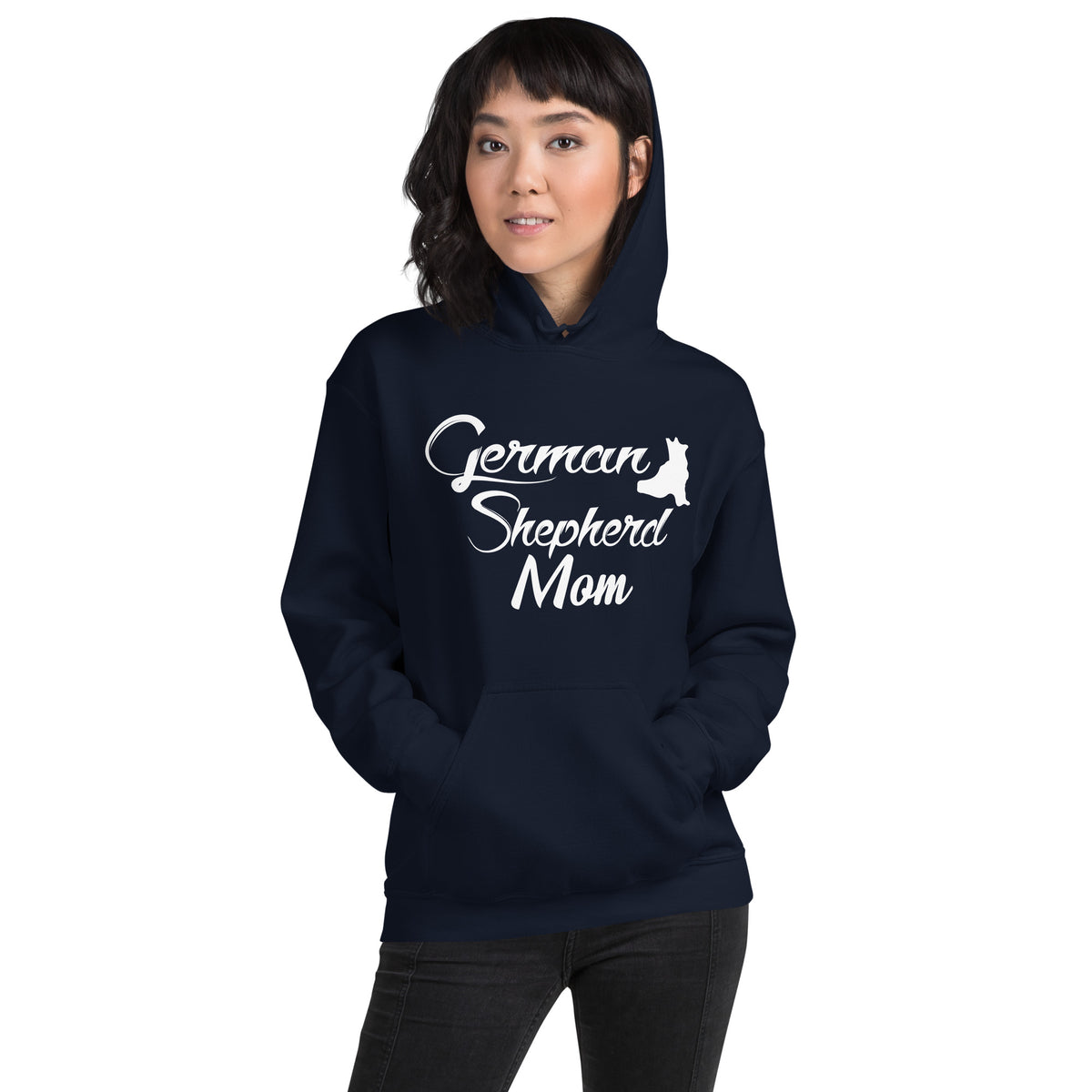 German Shepherd Mom Unisex Hoodie