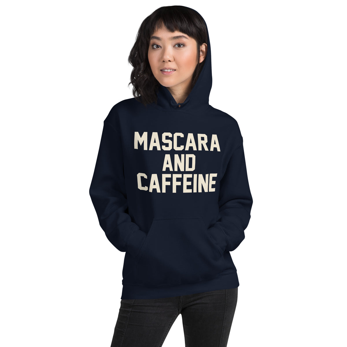 Mascara and Caffeine Unisex Hoodie