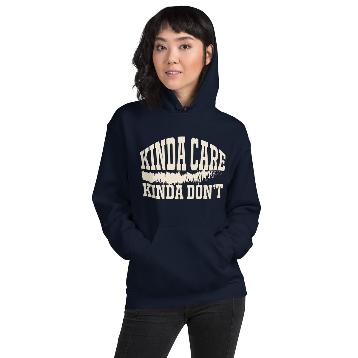 Kinda Care Kinda Don't Unisex Hoodie