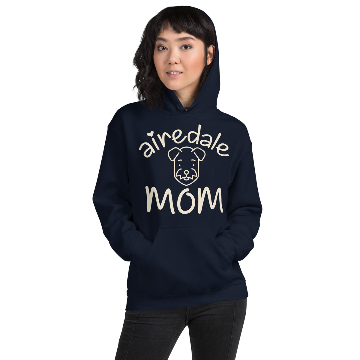Airedale Mom Unisex Hoodie