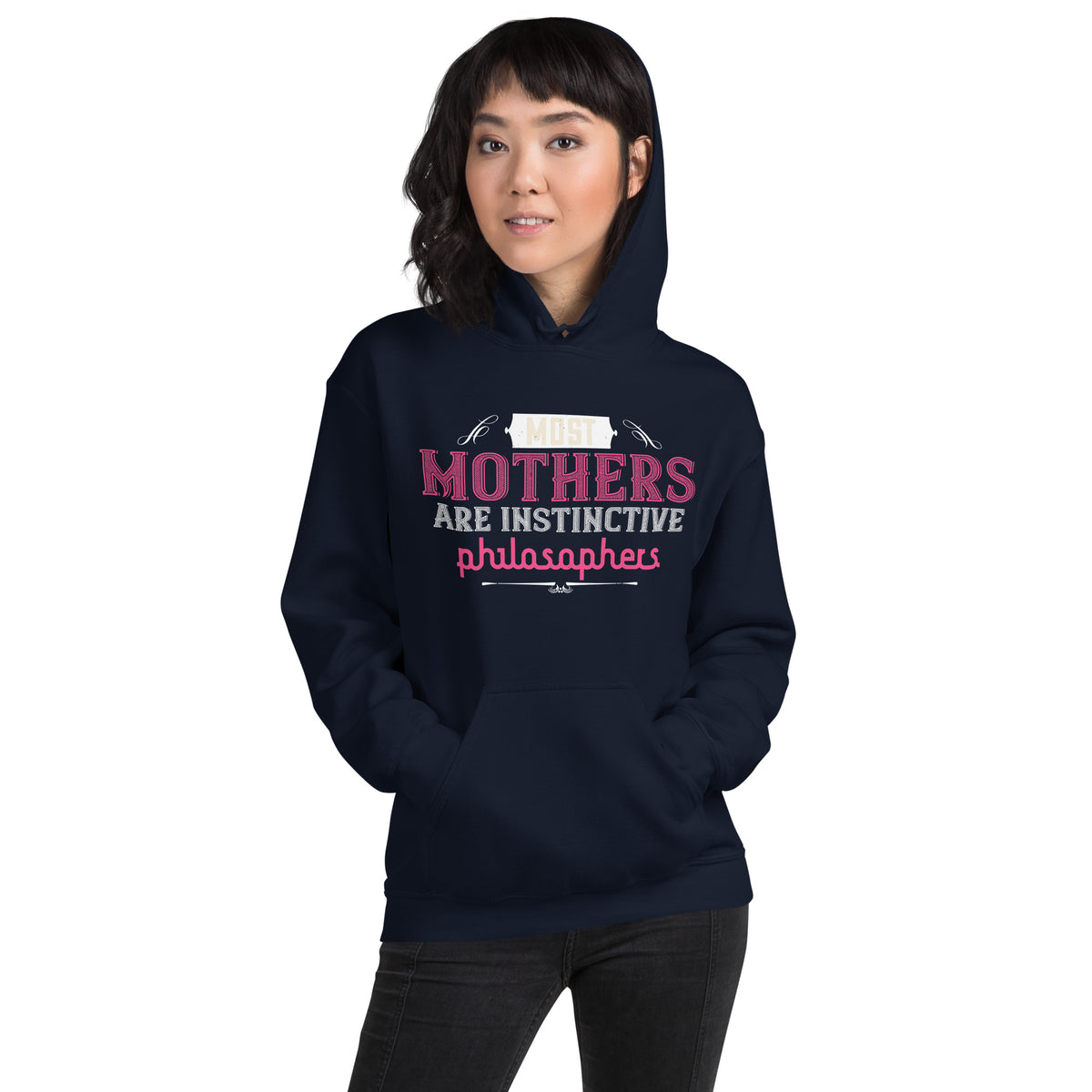 Mothers Are Instinctive Philosophers Unisex Hoodie