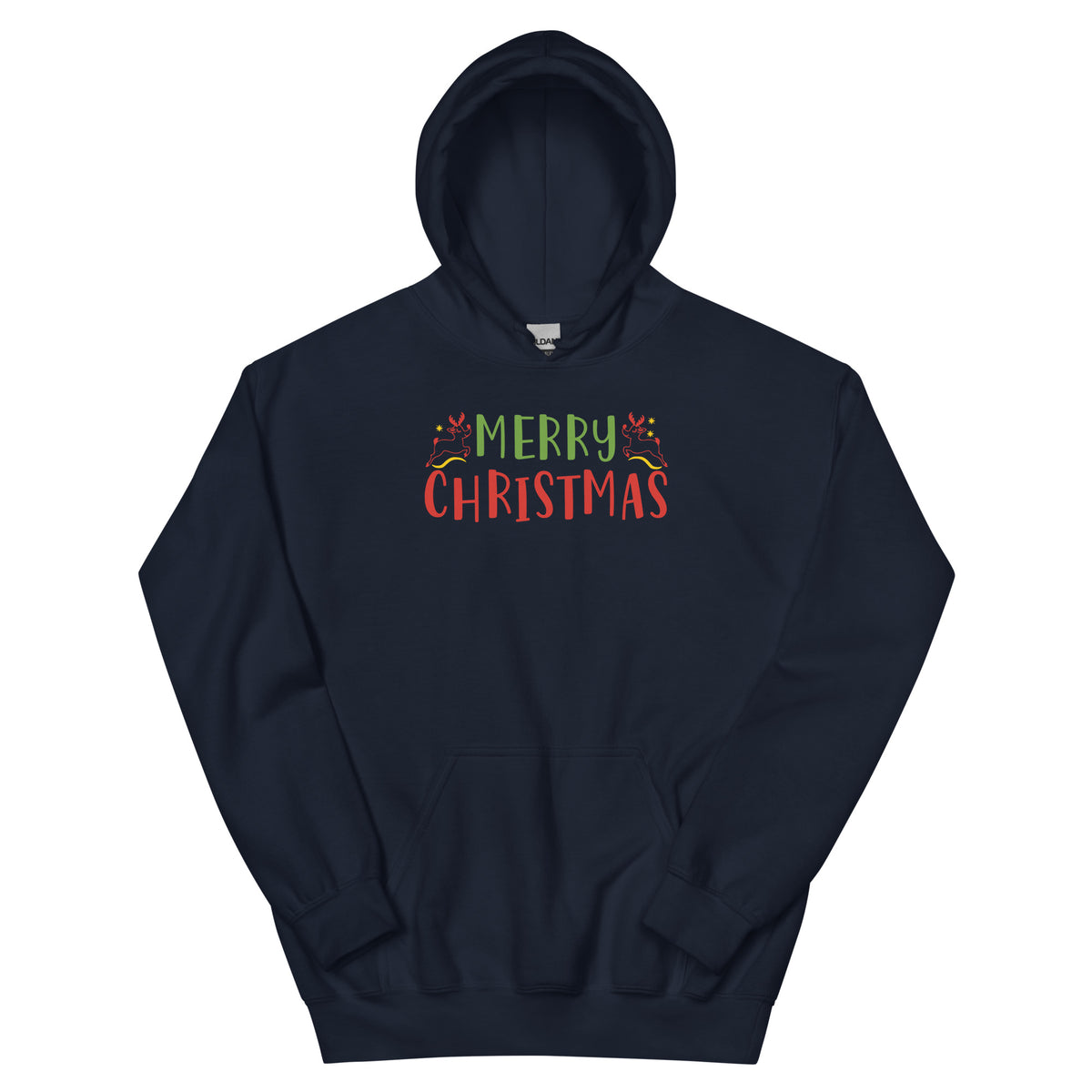 Merry Christmas – Reindeer Unisex Hoodie