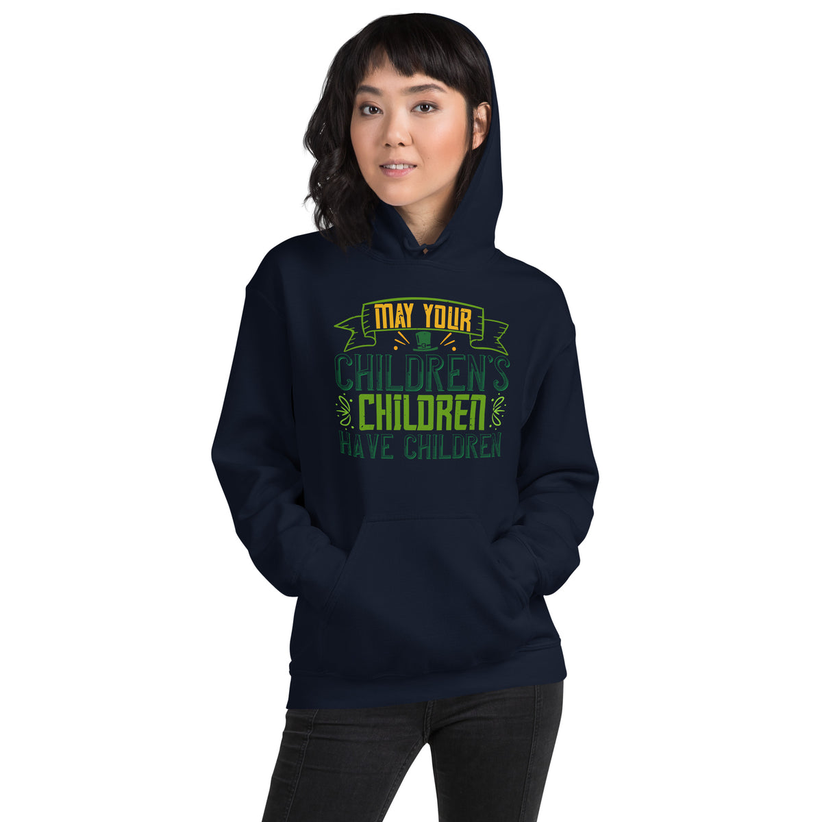 May Your Children's Children Have Children St. Patrick's Day Unisex Hoodie