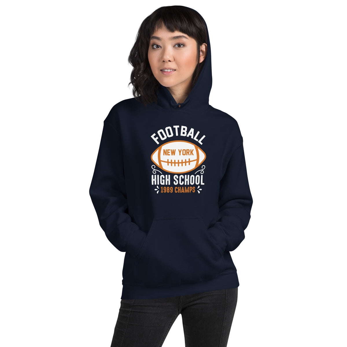 Football New York High School 1989 Champs Unisex Hoodie