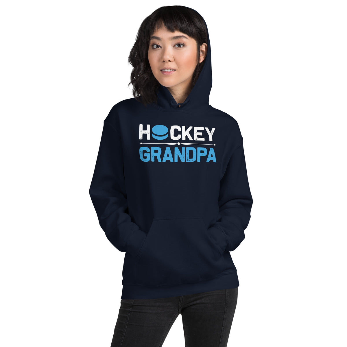 Hockey Grandpa Unisex Hoodie