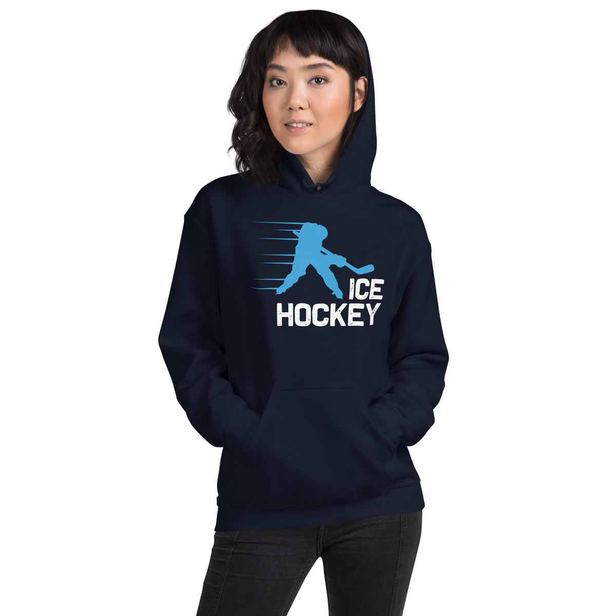 Ice Hockey Speed Unisex Hoodie