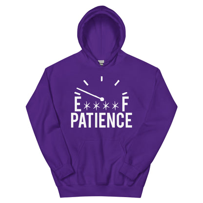 Out of Patience Gauge Unisex Hoodie