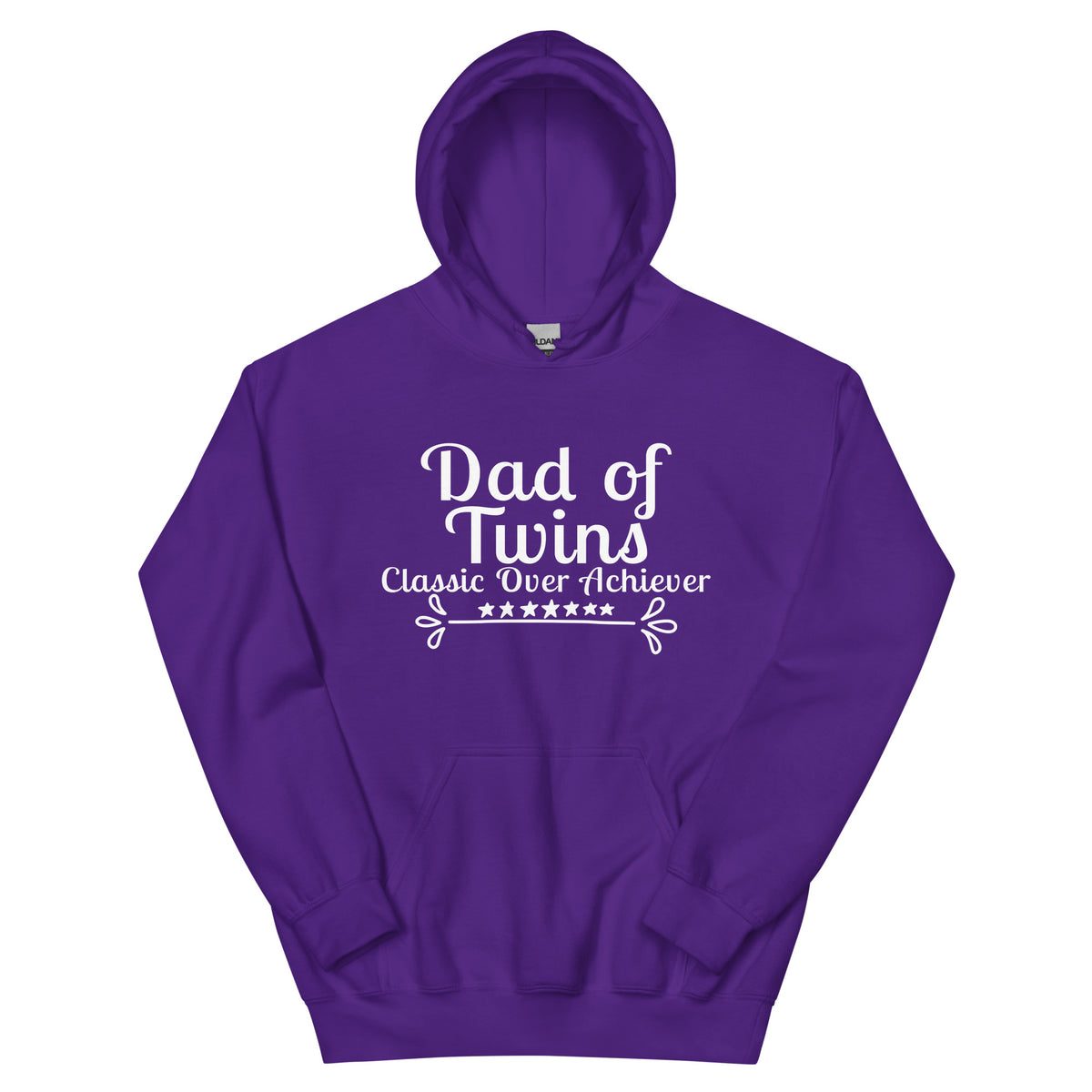 Dad of Twins Classic Over Achiever Unisex Hoodie