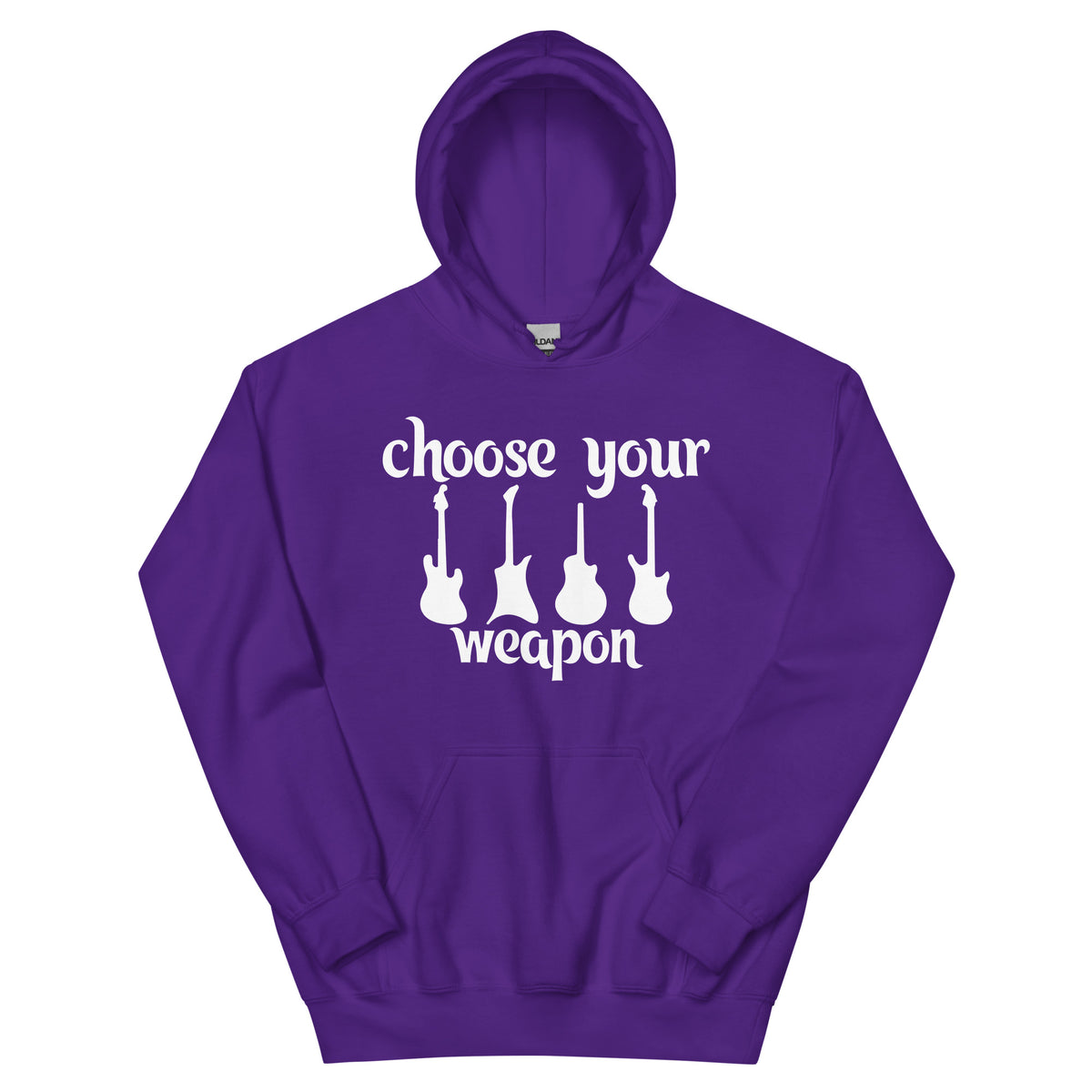 Choose Your Weapon Guitar Unisex Hoodie