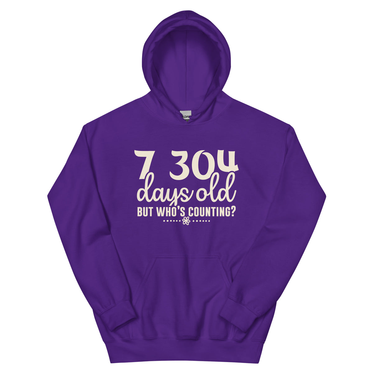 7,304 Days Old but Who's Counting Unisex Hoodie