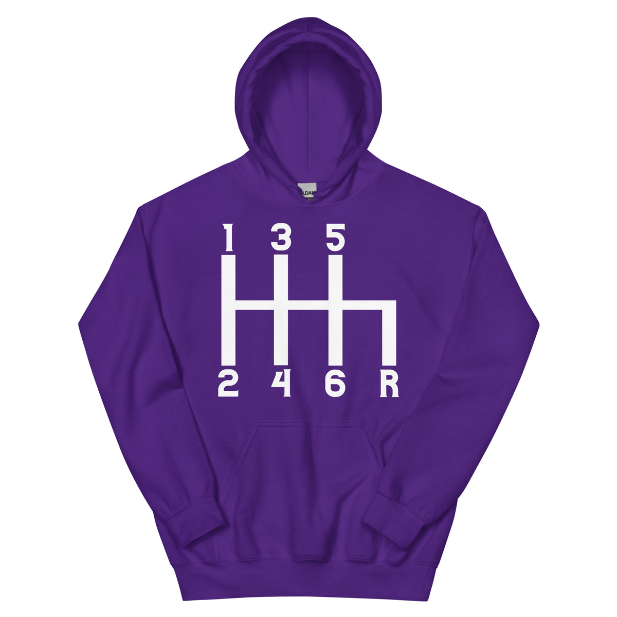 Gear Shift 1-3-5-2-4-6-R Unisex Hoodie
