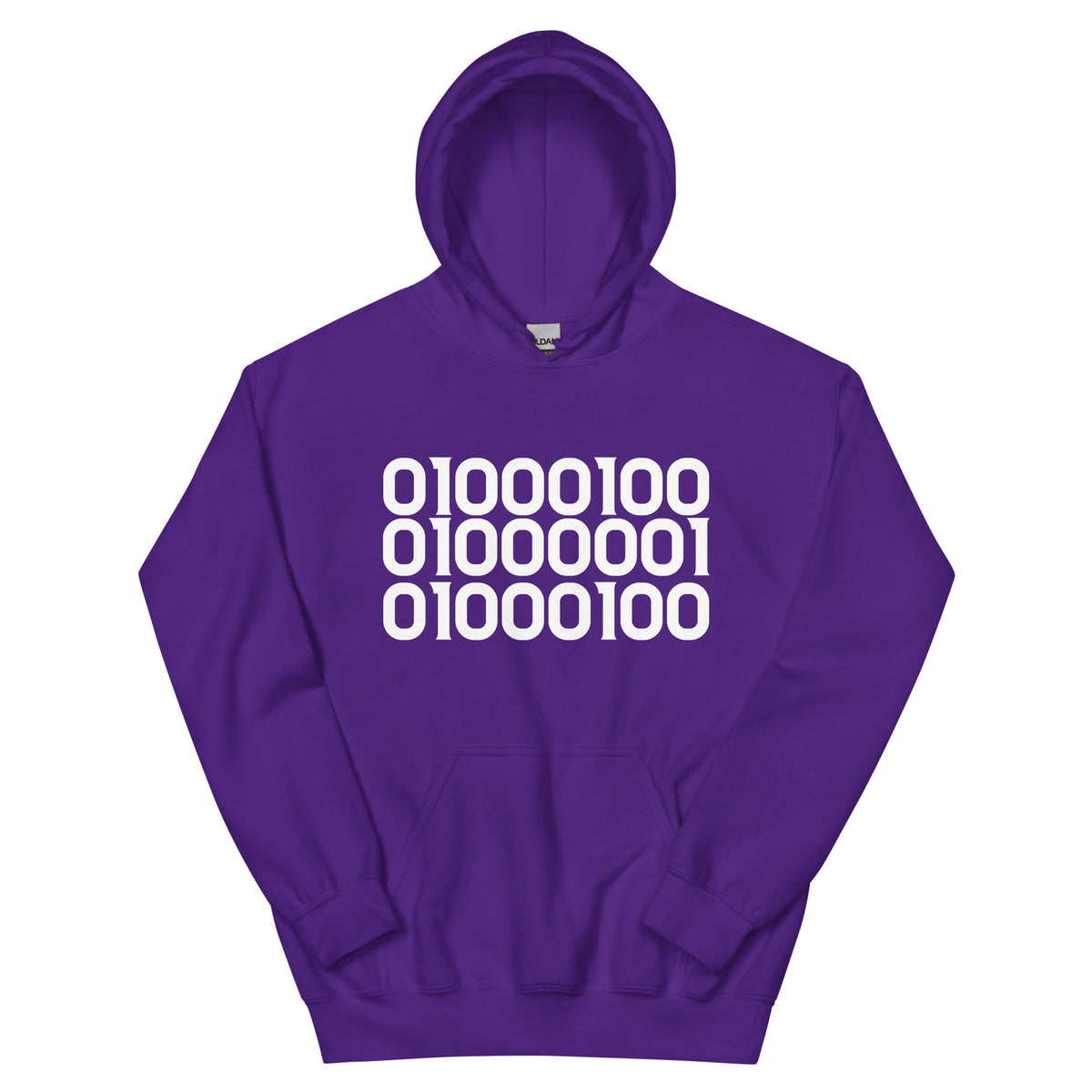 DAD in Binary Unisex Hoodie
