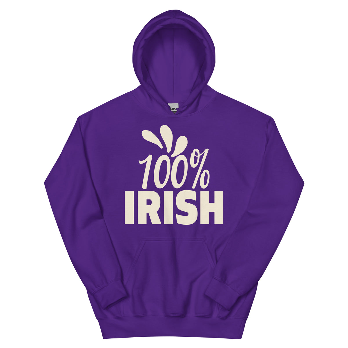 100% Irish Unisex Hoodie