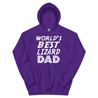 World's Best Lizard Dad Unisex Hoodie