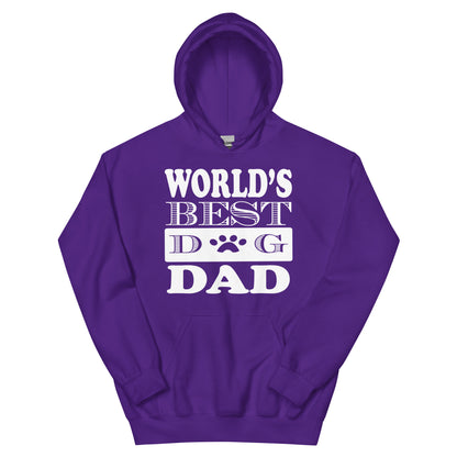 World's Best Dog Dad Unisex Hoodie