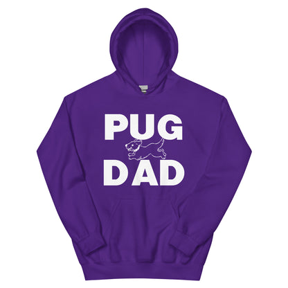 Pug Dad Unisex Hoodie