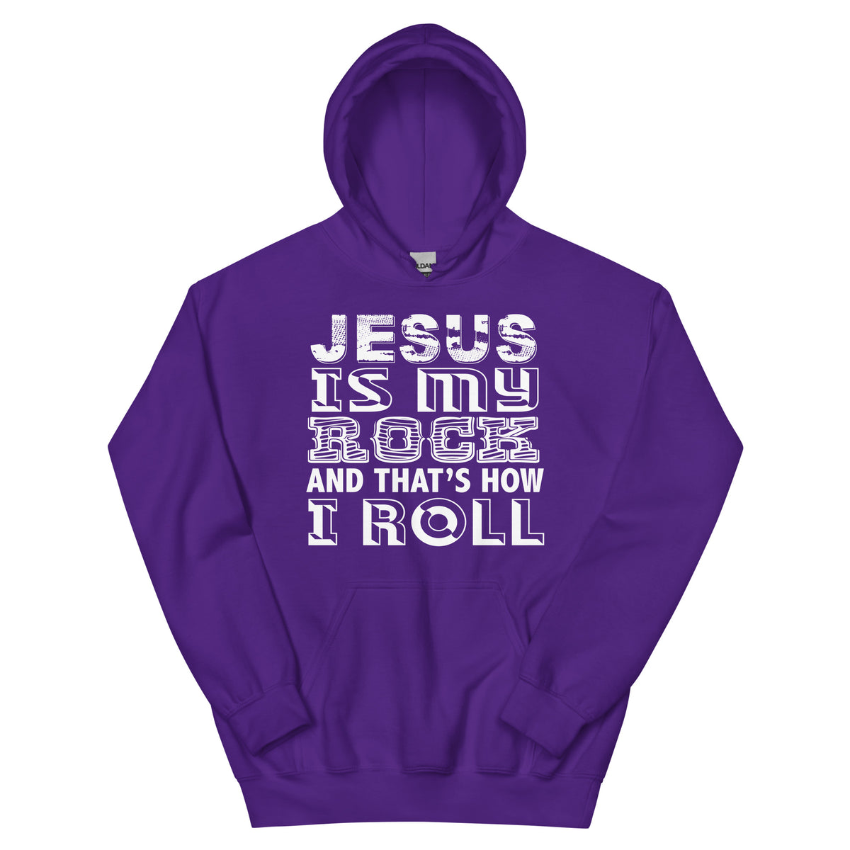 Jesus Is My Rock and That's How I Roll Unisex Hoodie