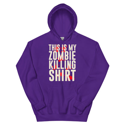 This Is My Zombie Killing Shirt Unisex Hoodie