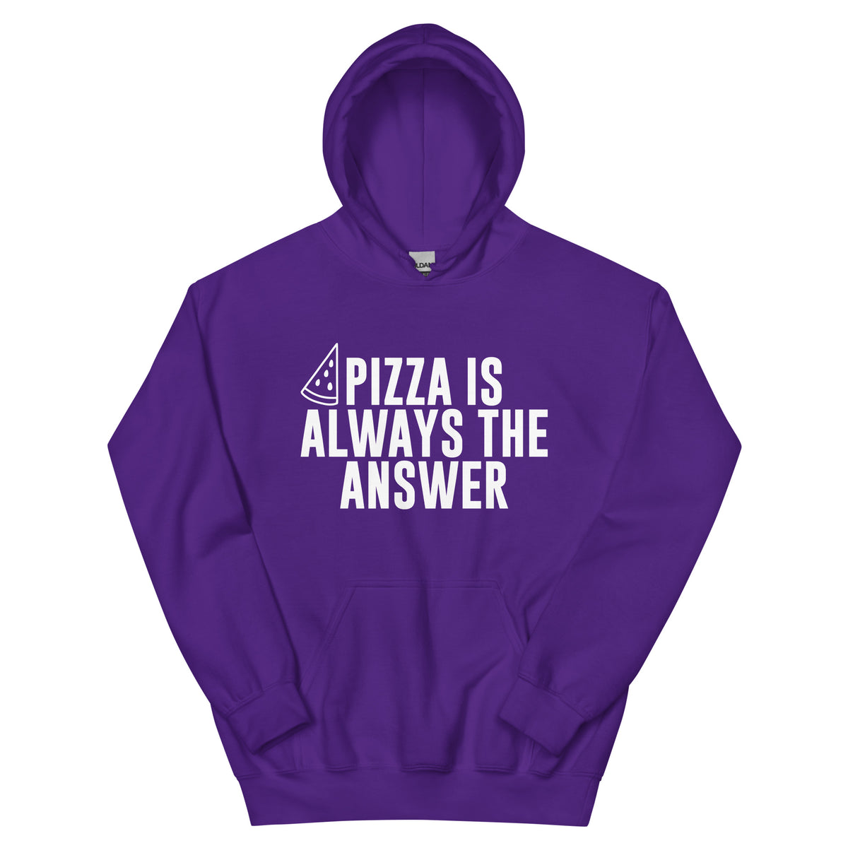 Pizza Is Always the Answer Unisex Hoodie