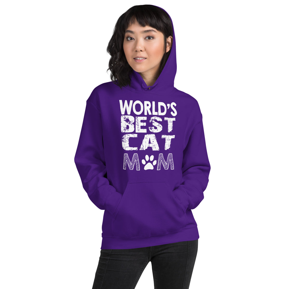 World's Best Cat Mom Unisex Hoodie