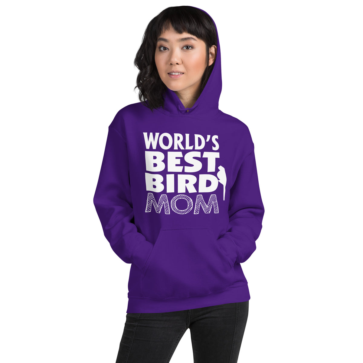 World's Best Bird Mom Unisex Hoodie