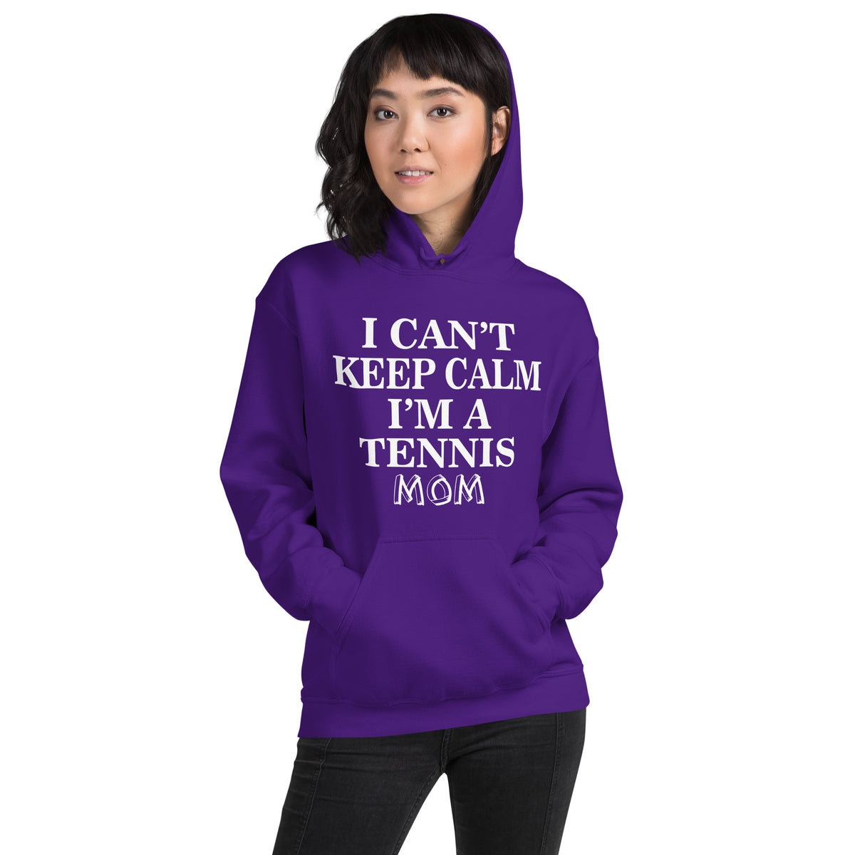 I Can't Keep Calm, I'm a Tennis Mom Unisex Hoodie