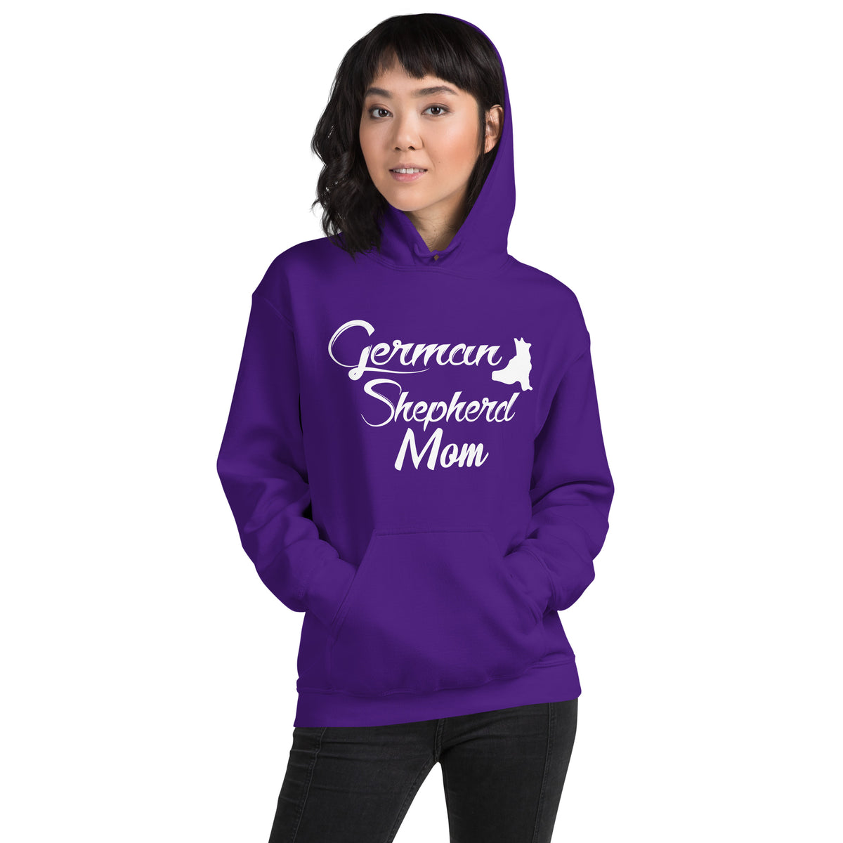 German Shepherd Mom Unisex Hoodie