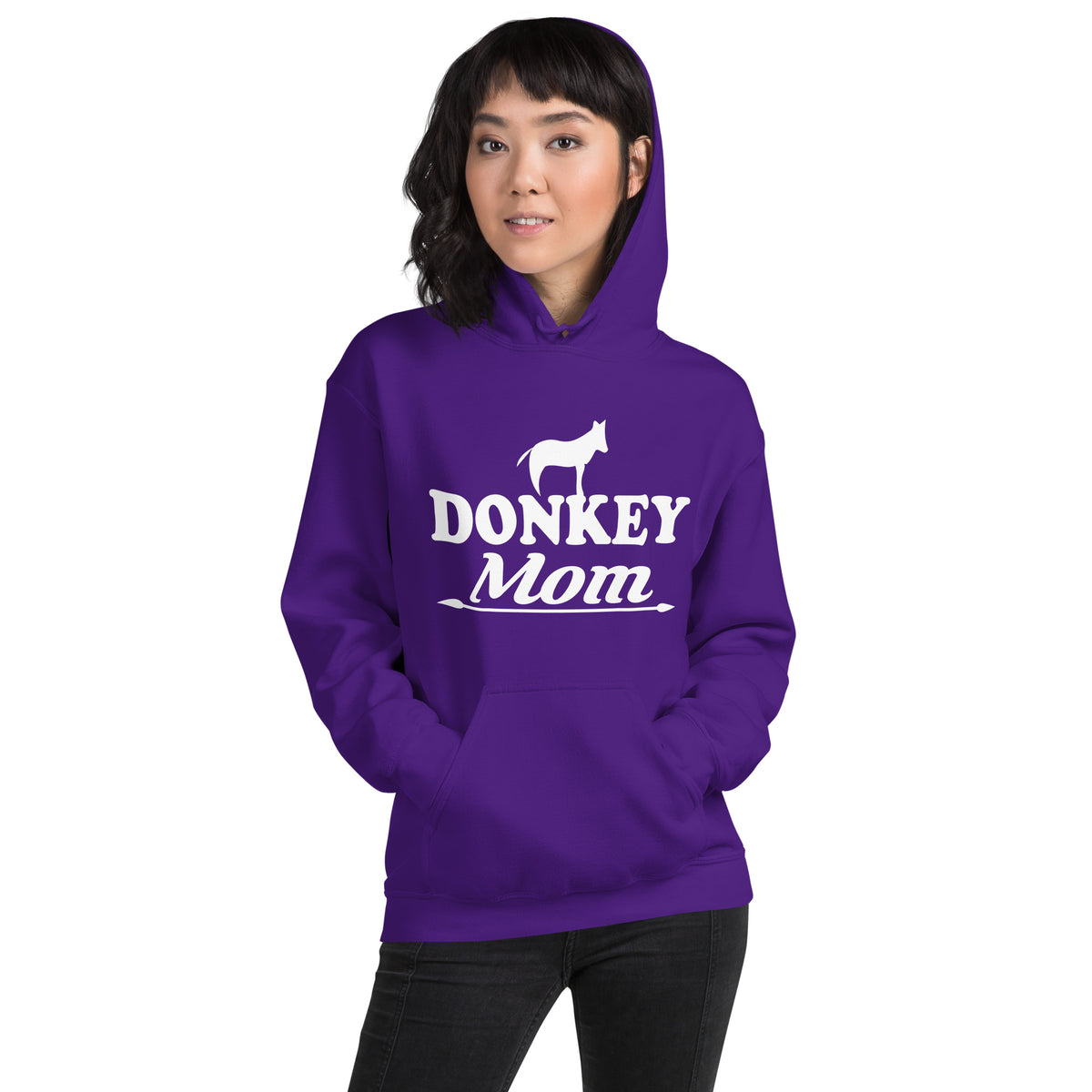 Donkey Mom Unisex Hoodie