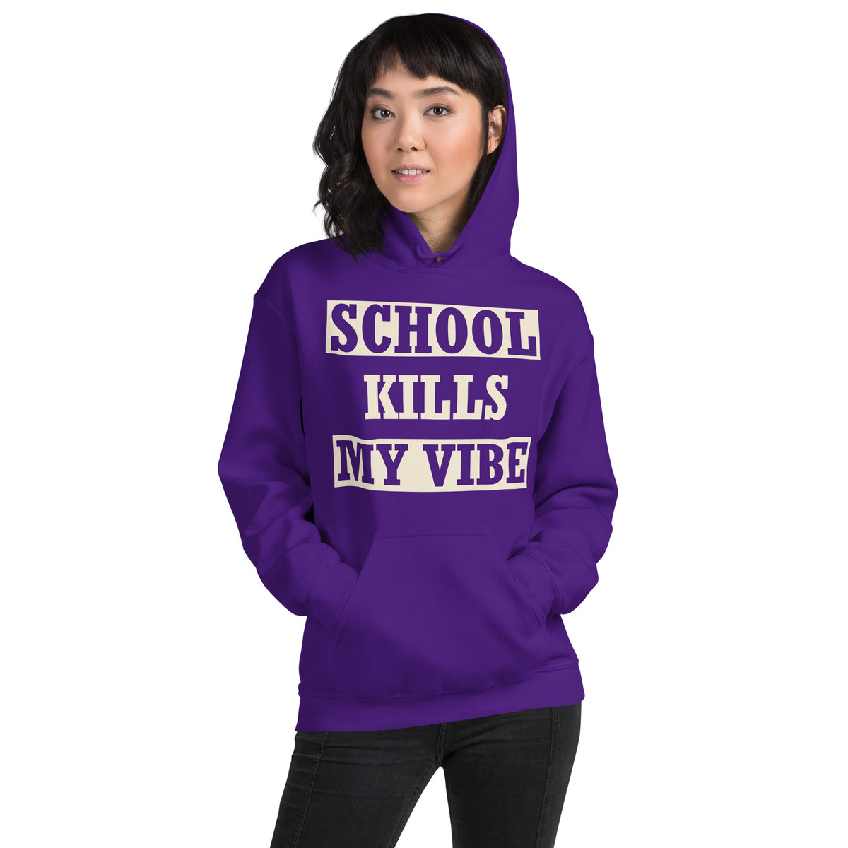 School Kills My Vibe Unisex Hoodie
