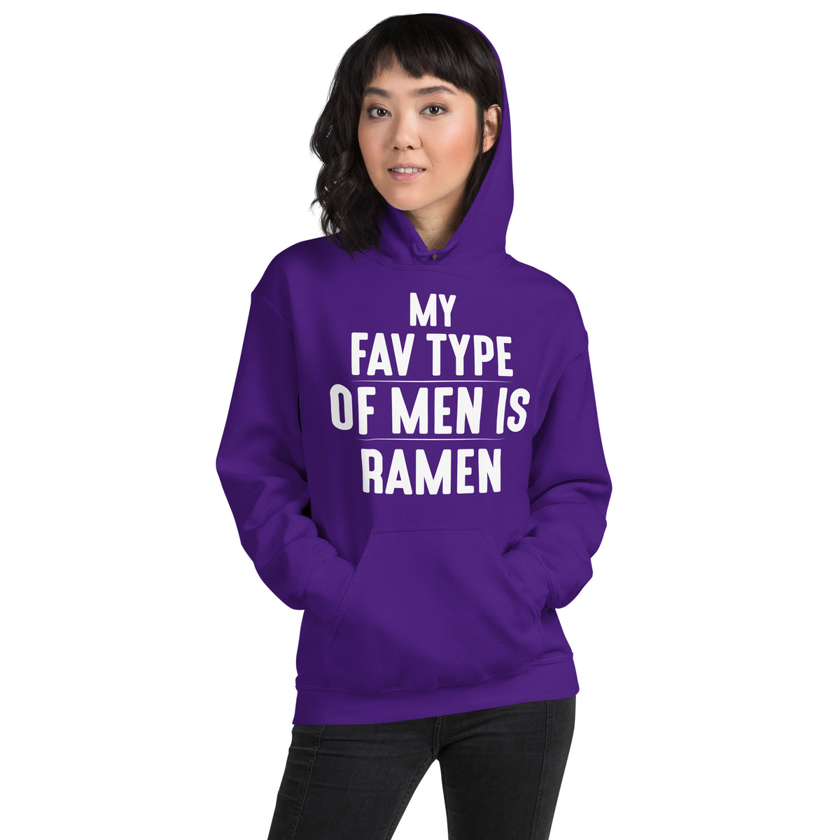 My Fav Type of Men Is Ramen Unisex Hoodie