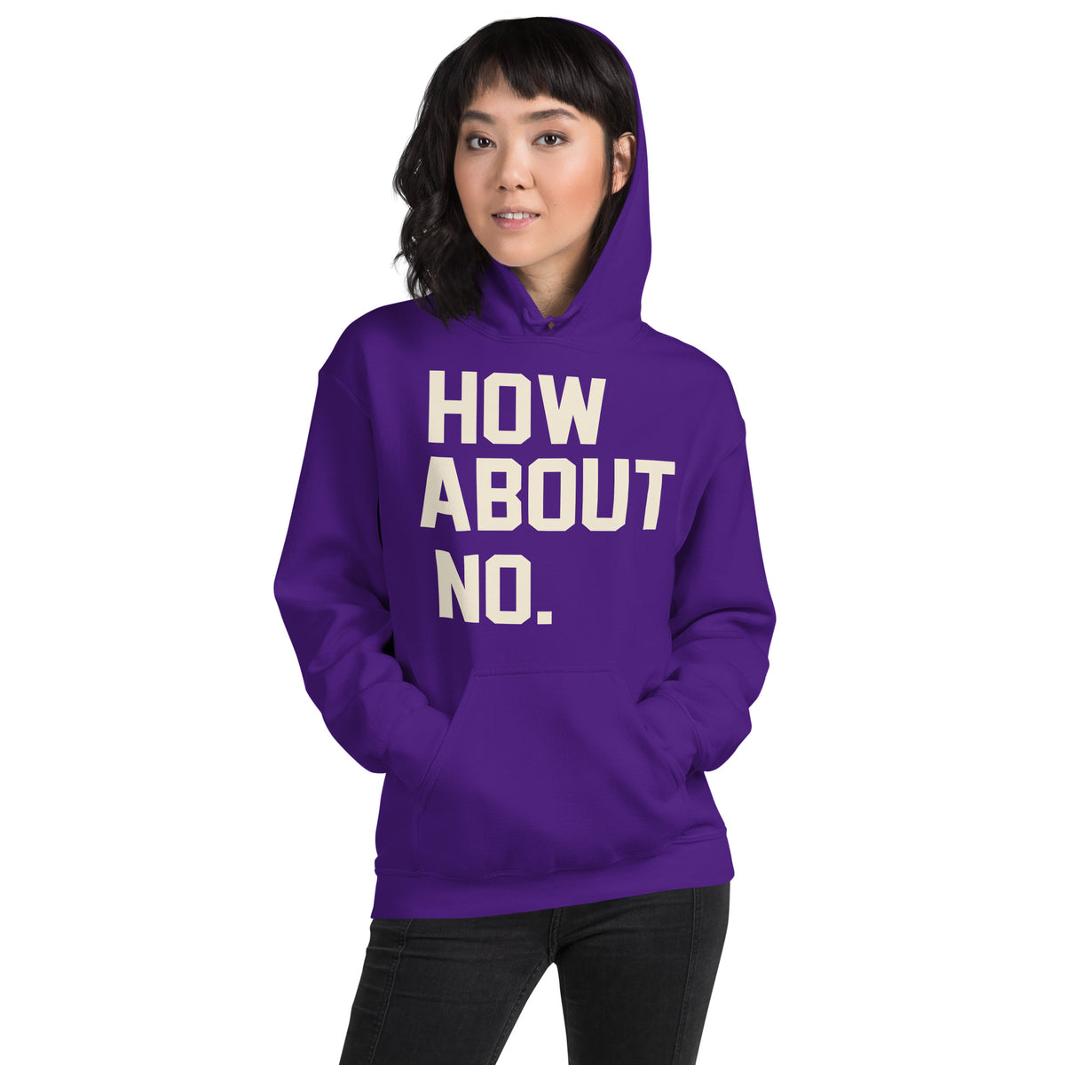 How About No. Unisex Hoodie