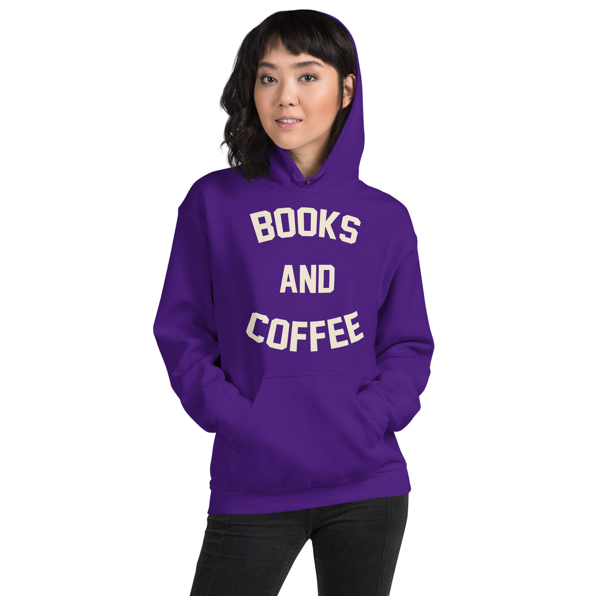 Books and Coffee Unisex Hoodie