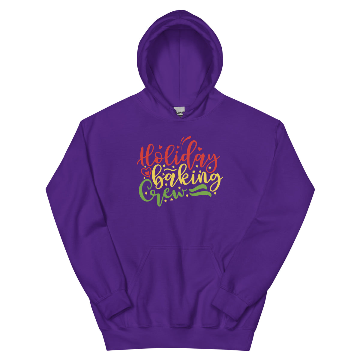 Holiday Baking Crew Christmas – Festive Script Unisex Hoodie