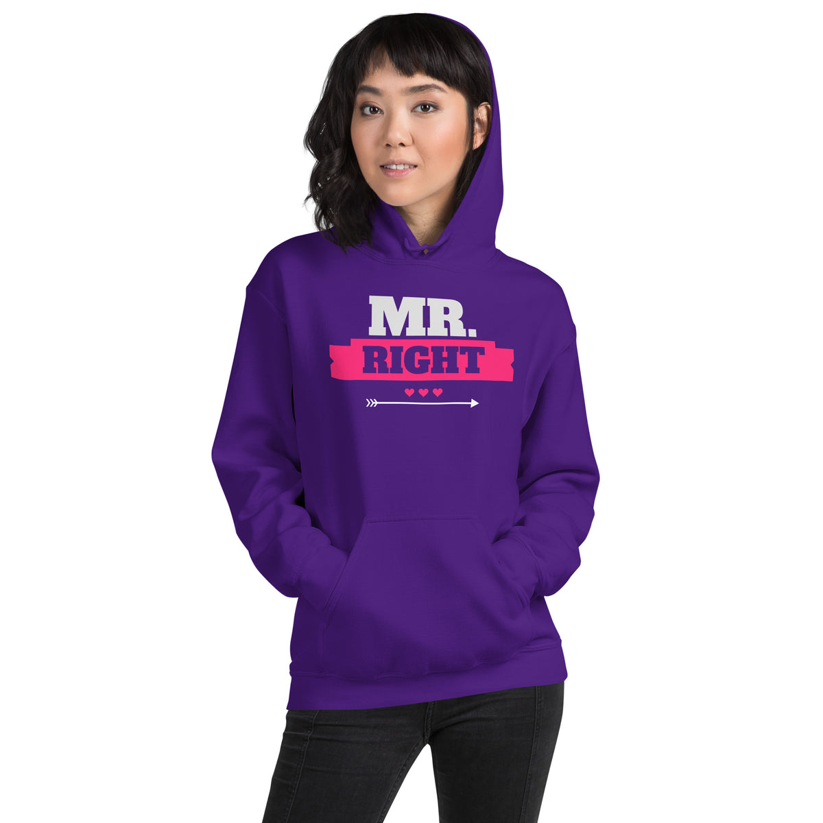 Mr. Right Valentine's Day Unisex Hoodie