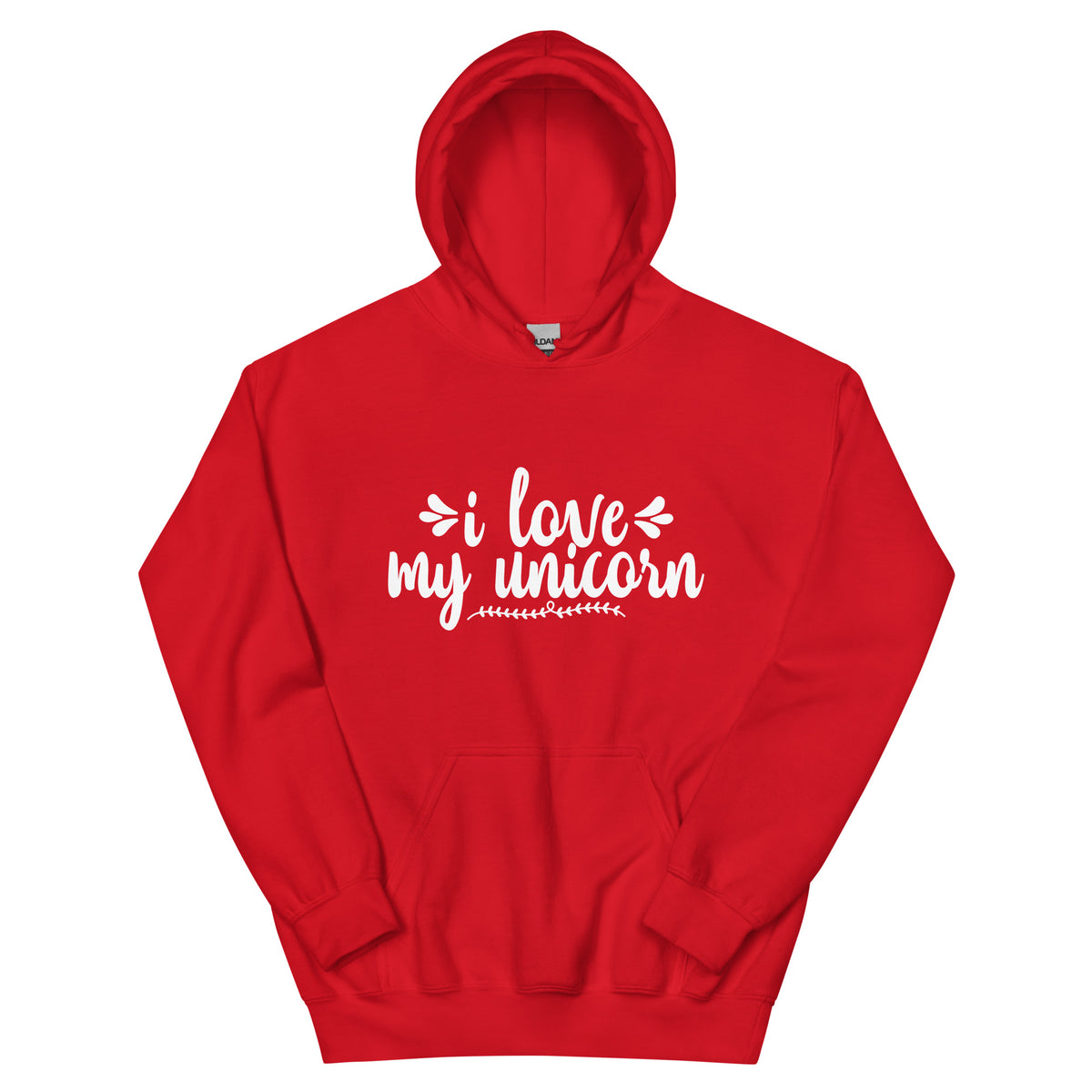 I Love My Unicorn Unisex Hoodie