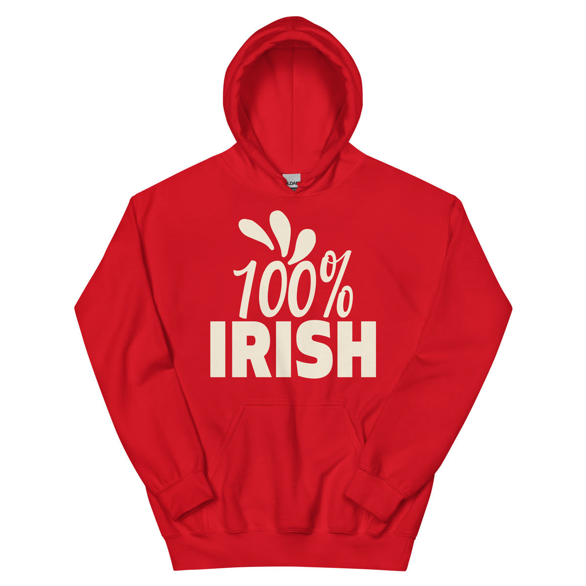 100% Irish Unisex Hoodie