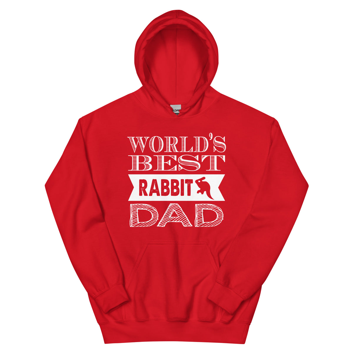 World's Best Rabbit Dad Unisex Hoodie