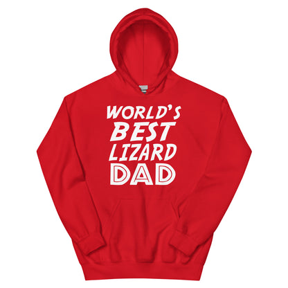 World's Best Lizard Dad Unisex Hoodie