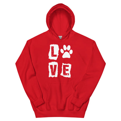 Love Paw Unisex Hoodie