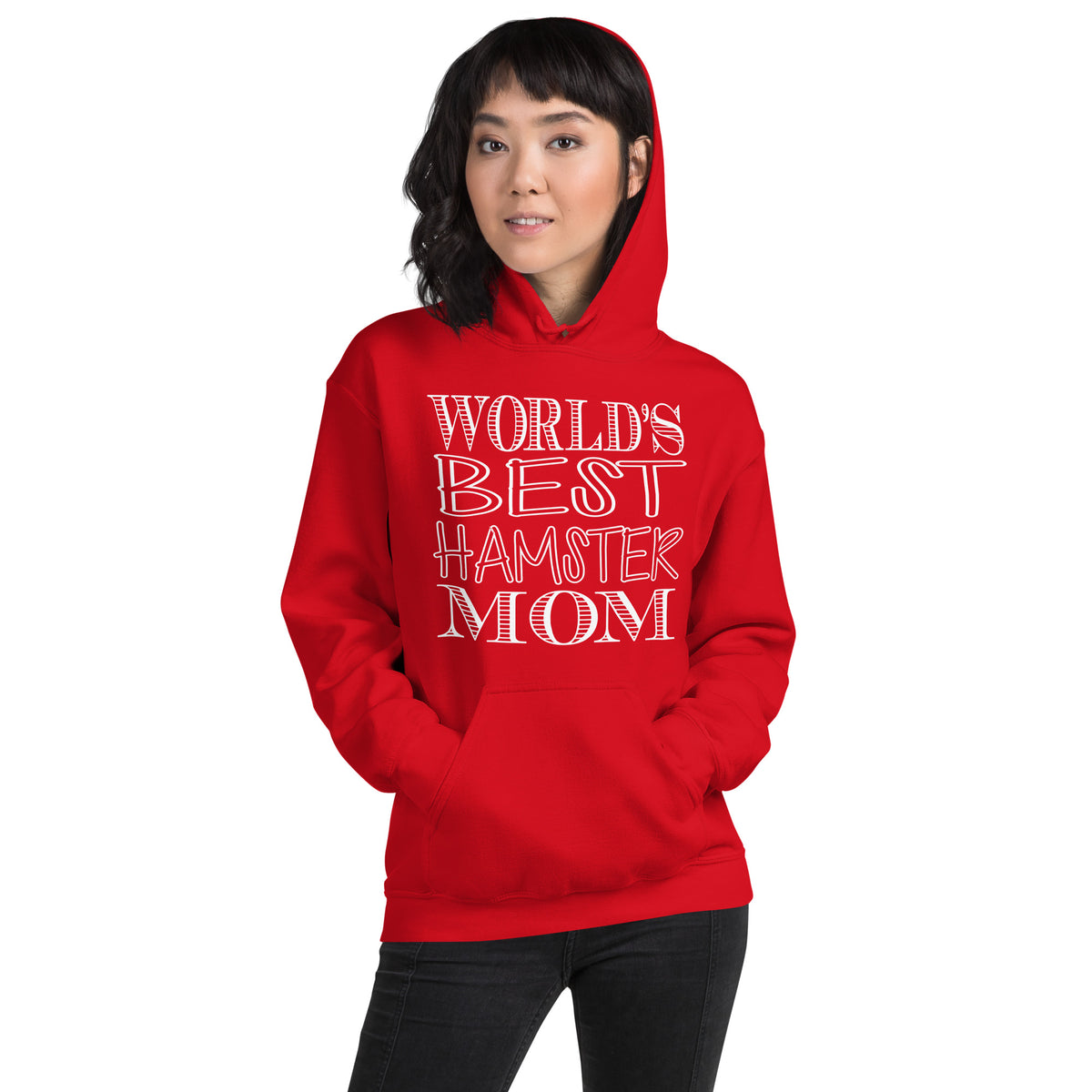 World's Best Hamster Mom Unisex Hoodie