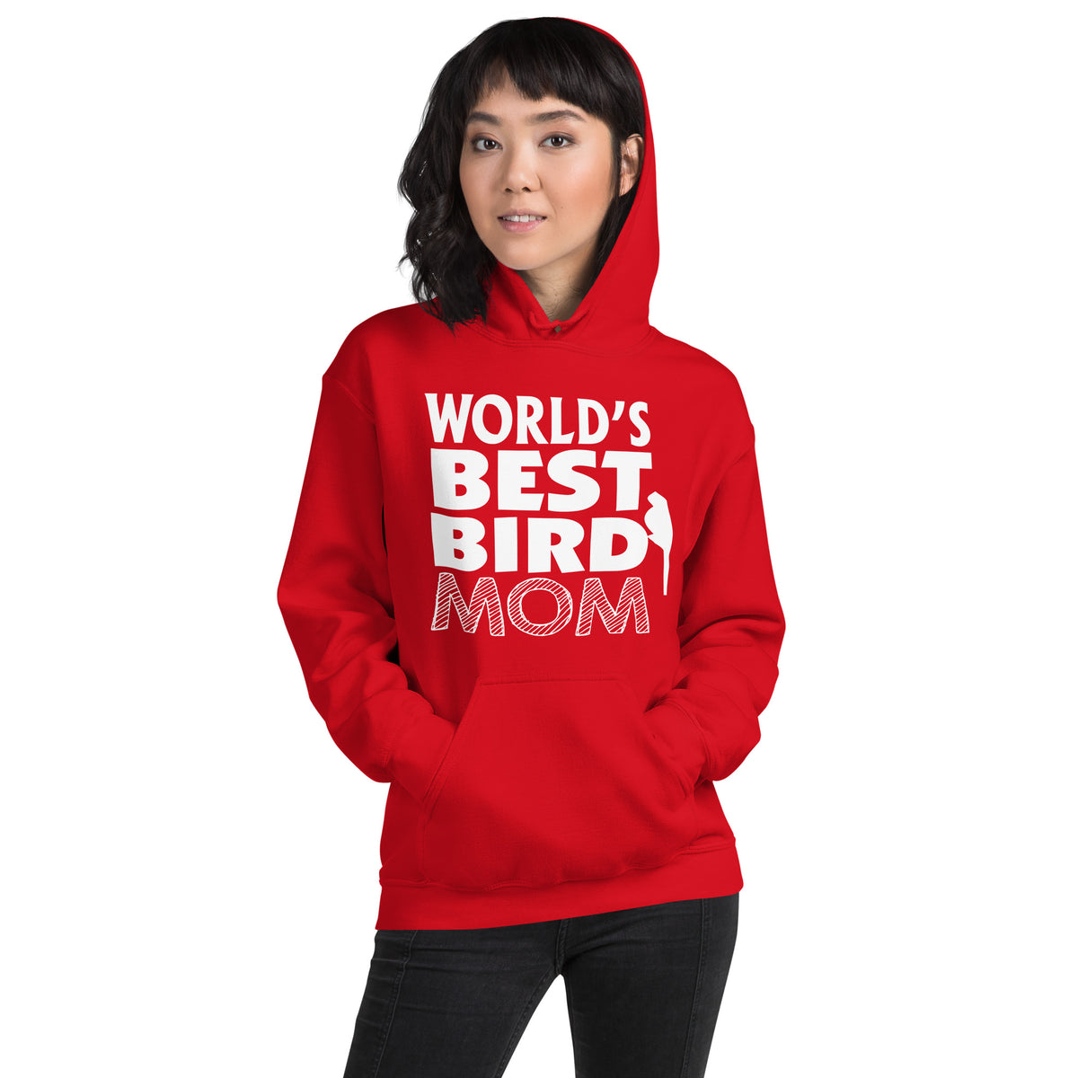 World's Best Bird Mom Unisex Hoodie