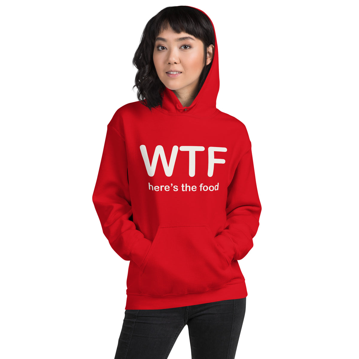WTF Here's the Food Unisex Hoodie