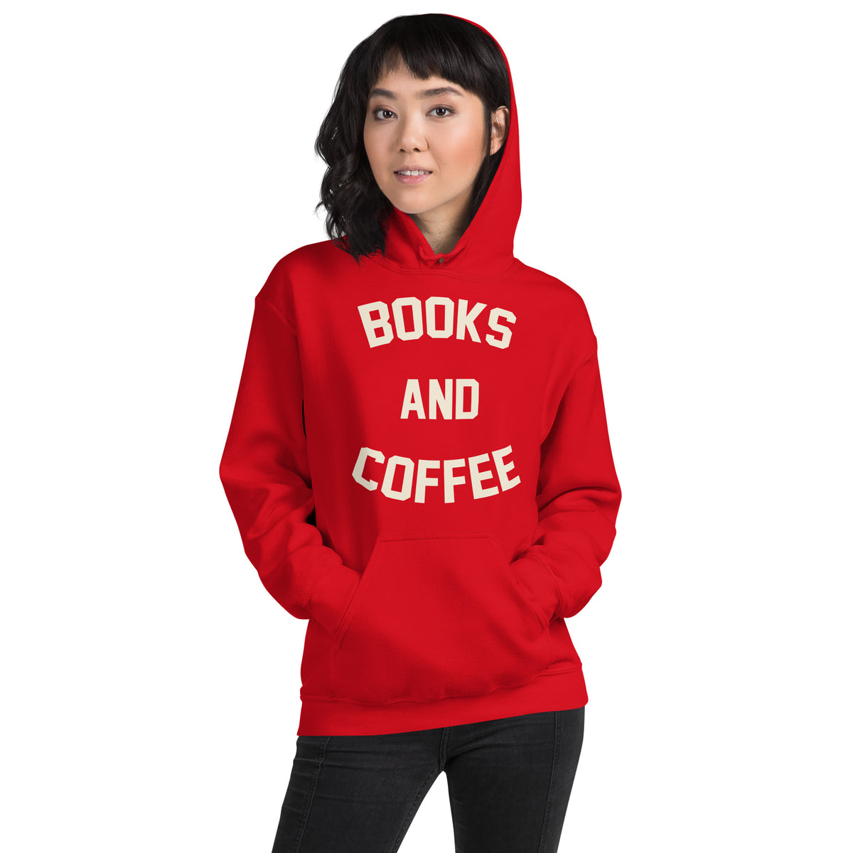 Books and Coffee Unisex Hoodie