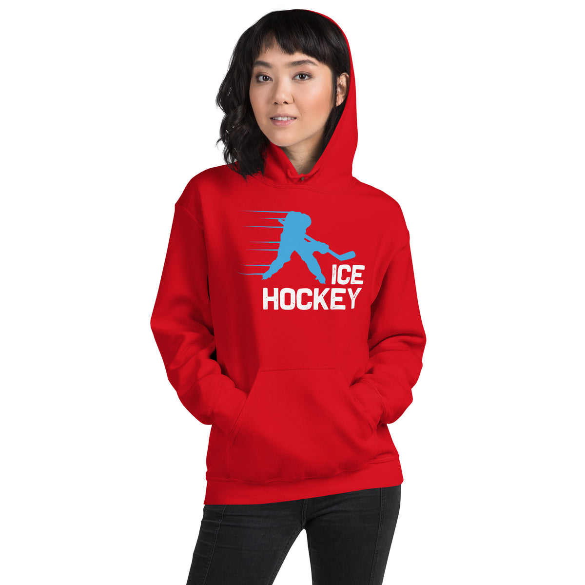 Ice Hockey Speed Unisex Hoodie